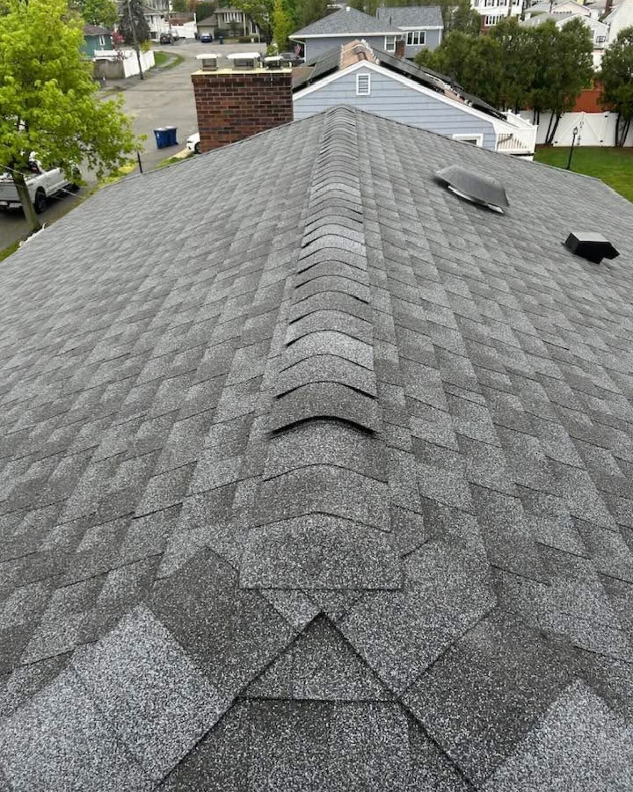 Asphalt roof replacement