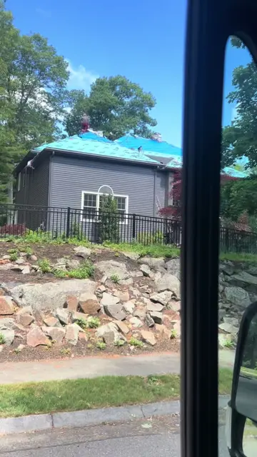 TikTok video: Metal roofing progress in Beverly