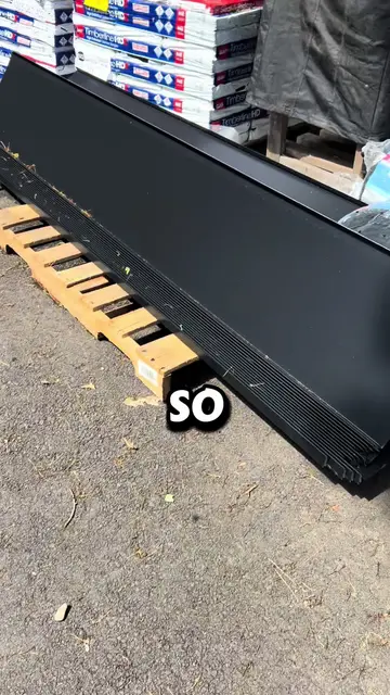 TikTok video: The roofing materials we use